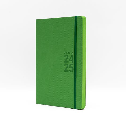 Agenda 16 mesi Monobloc 2024-25 InTempo, giornaliera, Lime - 15 x 21 cm