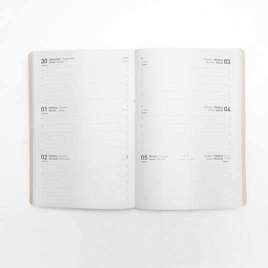 Agenda 16 mesi Write 2024-25 InTempo, giornaliera, Giallo - 15 x 21 cm - 2