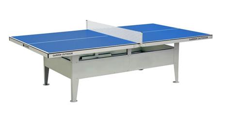 Tavolo Da Pin Pong Con Piano Blu Per Esterno Garlando Garden Outdoor - 2