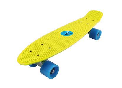 Skateboard Freedom Tavola Gialla. Ruote Azzurre - 2