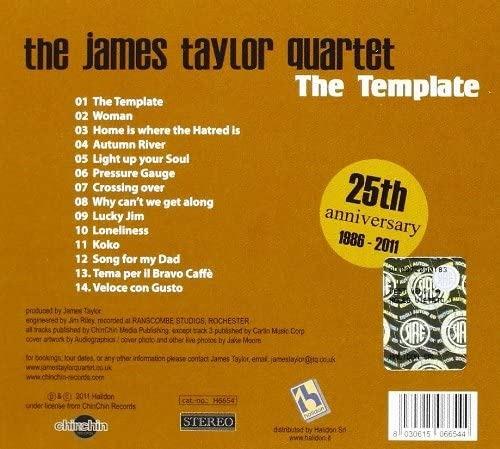 The Template - CD Audio di James Taylor (Quartet) - 2
