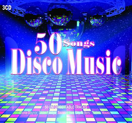 50 Songs Disco Music - CD Audio