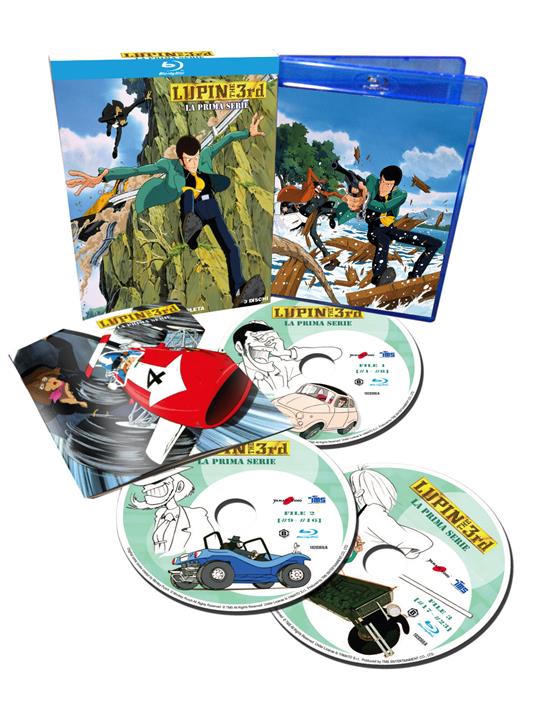 Lupin III. La prima serie (3 Blu-ray) di Monkey Punch - Blu-ray - 2