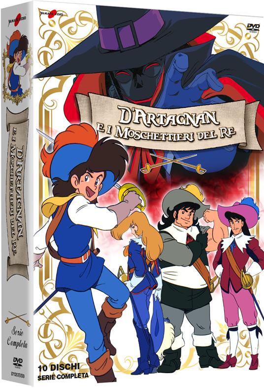 D'Artagnan e i moschettieri del re (10 DVD) - DVD - Film di Kunihiko Yuyama  Animazione | IBS
