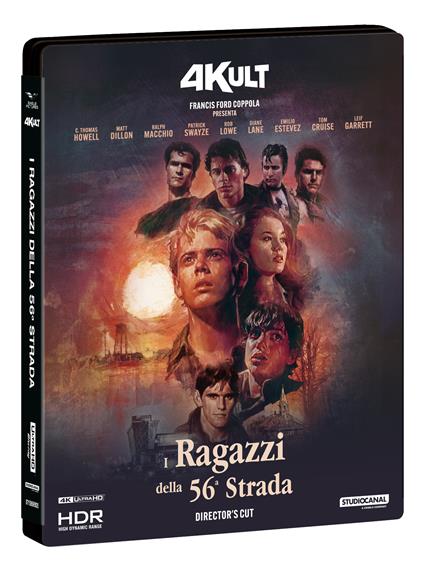 I ragazzi della 56ª strada. Director's Cut (Blu-ray + Blu-ray Ultra HD 4K) di Francis Ford Coppola - Blu-ray Ultra HD 4K