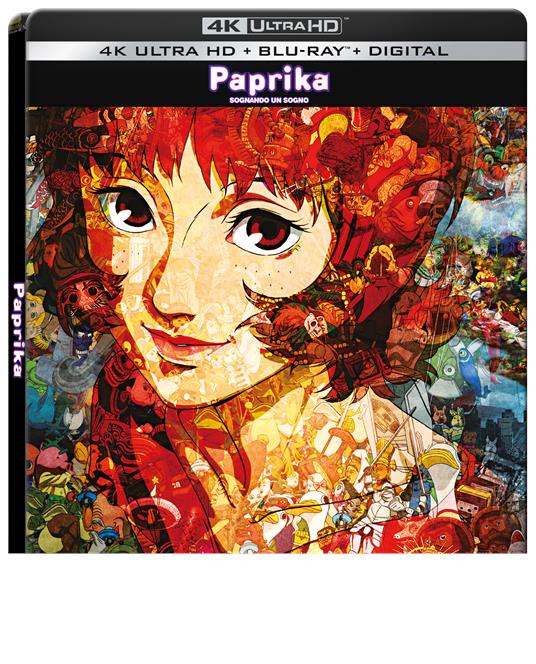 Paprika. Sognando un sogno. Con Steelbook (Blu-ray + Blu-ray Ultra HD 4K) di Satoshi Kon - Blu-ray + Blu-ray Ultra HD 4K