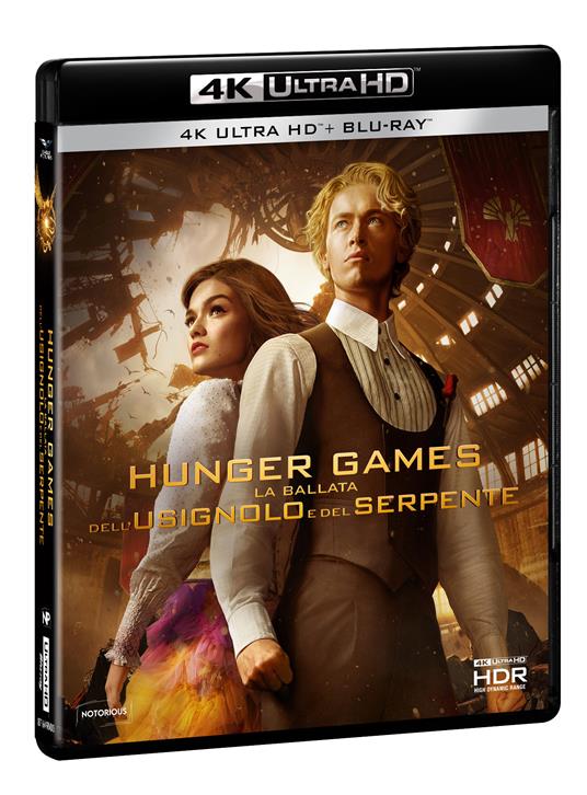 Hunger Games. La ballata dell'usignolo e del serpente (Blu-ray + Blu-ray Ultra HD 4K) di Francis Lawrence - Blu-ray + Blu-ray Ultra HD 4K
