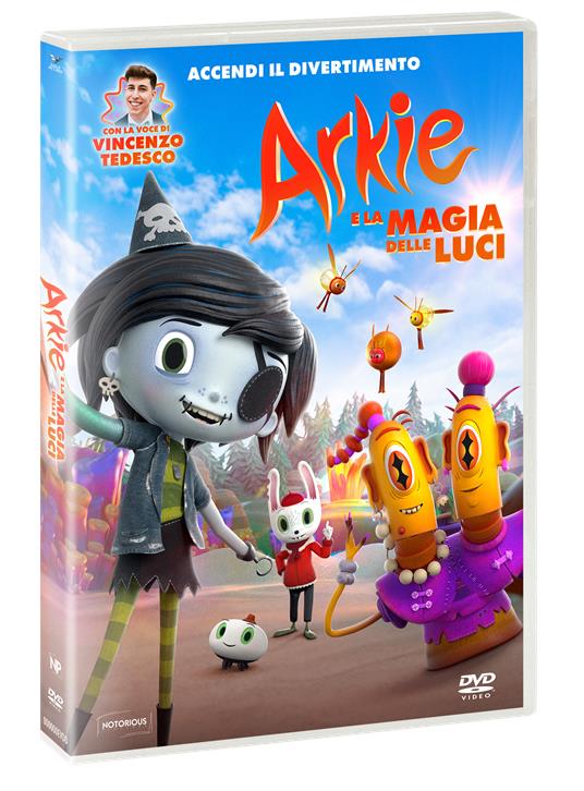 Arkie e la magia delle luci (DVD) di Ricard Cussó,Tania Vincent - DVD