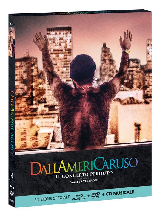 Dallamericaruso. Il concerto perduto. Special Edition (DVD + Blu-ray + CD) di Walter Veltroni - DVD + Blu-ray