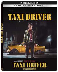 Film Taxi Driver. Steelbook (Blu-ray + Blu-ray Ultra HD 4K) Martin Scorsese