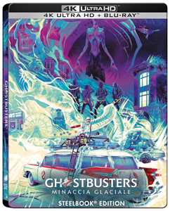 Film Ghostbusters. Minaccia glaciale. Steelbook v1 (Blu-ray + Blu-ray Ultra HD 4K) Gil Kenan