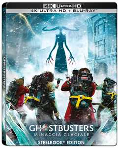 Film Ghostbusters. Minaccia glaciale. Steelbook v2 (Blu-ray + Blu-ray Ultra HD 4K) Gil Kenan