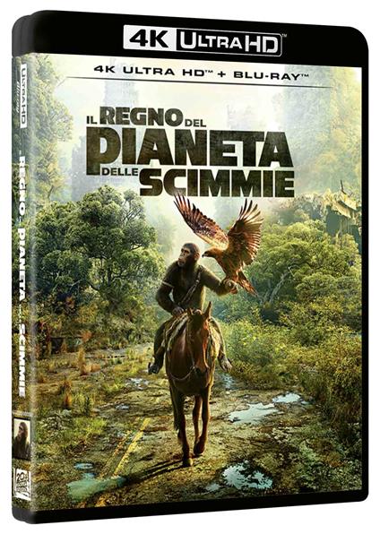 Il regno del pianeta delle scimmie (Blu-ray + Blu-ray Ultra HD 4K) di Wes Ball - Blu-ray + Blu-ray Ultra HD 4K