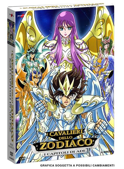 I Cavalieri dello Zodiaco. I capitoli di Ade (6 DVD) di Shigeyasu Yamauchi,Tomoharu Katsumata - DVD