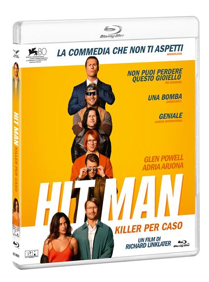 Hit Man. Killer per caso (Blu-ray) di Richard Linklater - Blu-ray