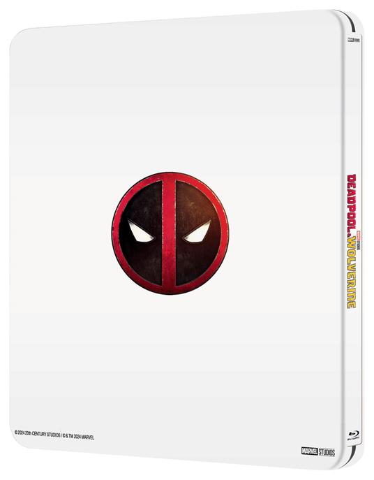 Deadpool & Wolverine. Steelbook Deadpool (Blu-ray + Blu-ray Ultra HD 4K) di Shawn Levy - Blu-ray + Blu-ray Ultra HD 4K - 2