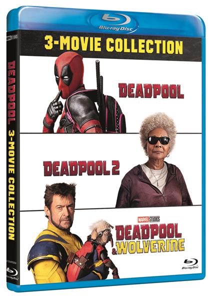 Cofanetto Deadpool 1-3 (3 Blu-ray) di Tim Miller,David Leitch,Shawn Levy