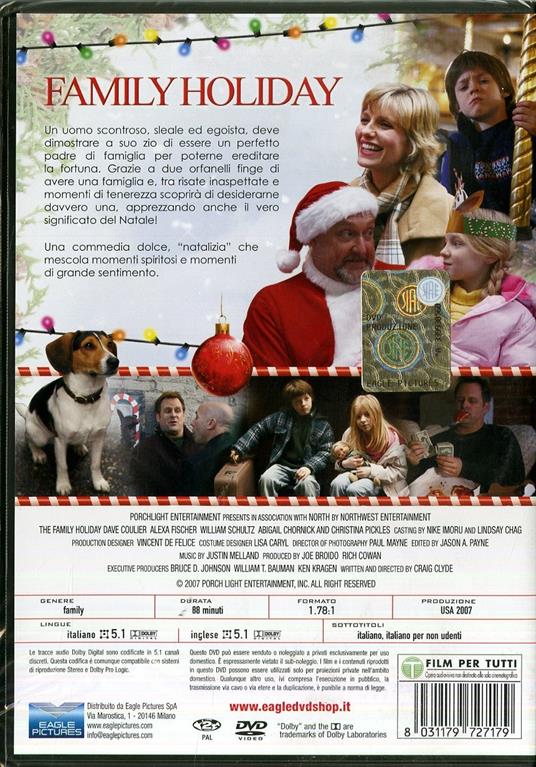 Family Holiday di Craig Clyde - DVD - 2