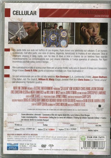 Cellular di David R. Ellis - DVD - 2