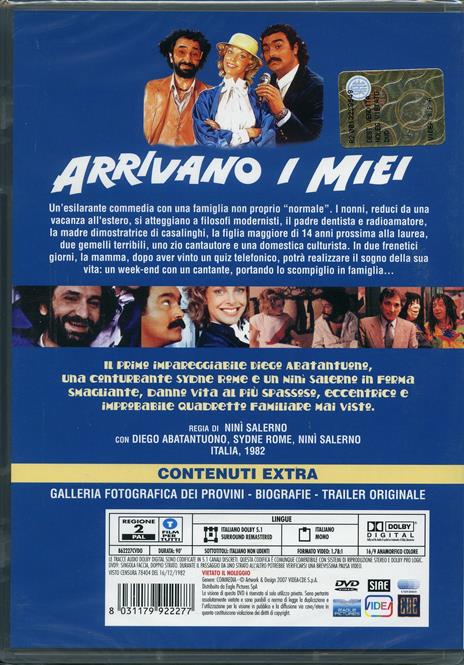 Arrivano i miei di Ninì Salerno - DVD - 2