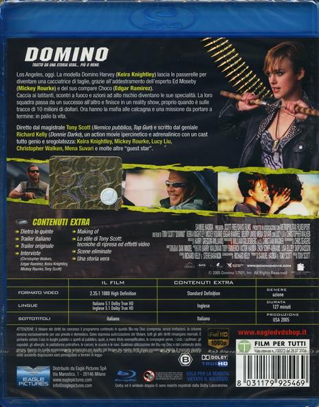 Domino di Tony Scott - Blu-ray - 2