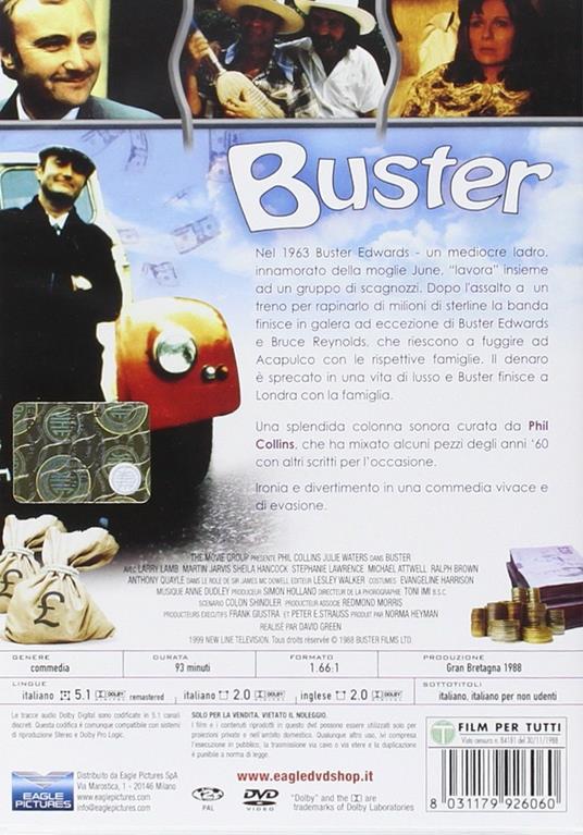 Buster di David Greene - DVD - 2