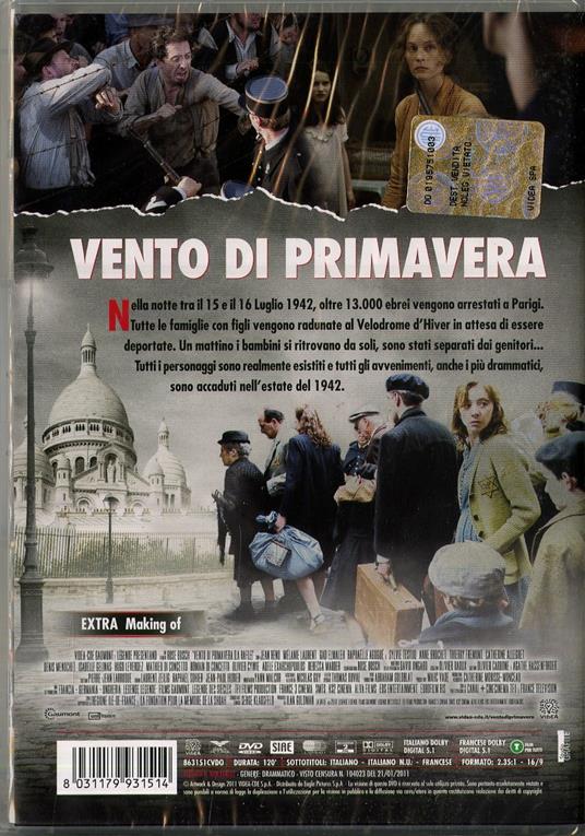 Vento di primavera di Roselyne Bosch - DVD - 2