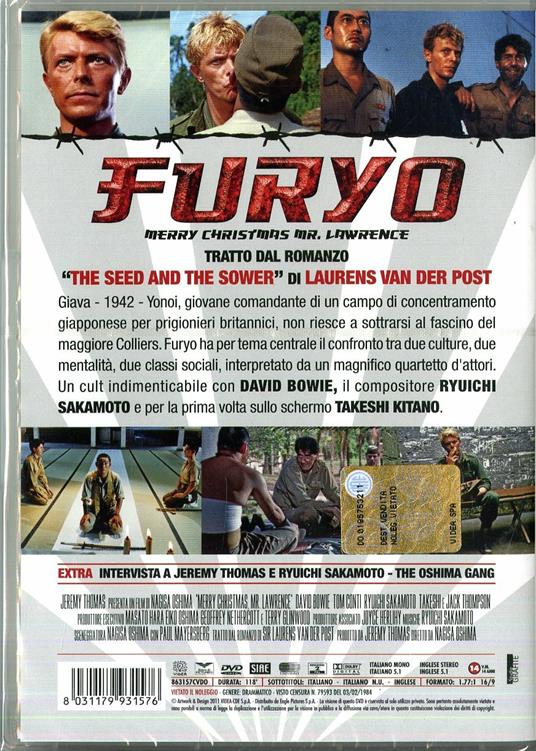 Furyo - DVD - Film di Nagisa Oshima Drammatico | IBS