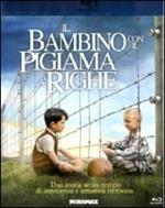 Il bambino con il pigiama a righe