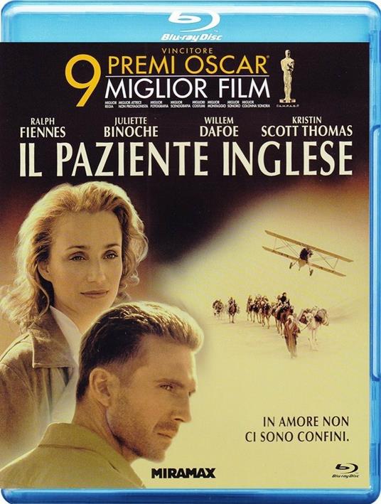 Il paziente inglese di Anthony Minghella - Blu-ray