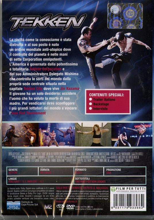 Tekken di Dwight H. Little - DVD - 2