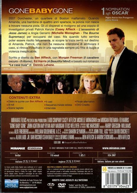 Gone Baby Gone di Ben Affleck - DVD - 2