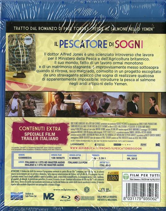 Il pescatore di sogni di Lasse Hällstrom - Blu-ray - 2