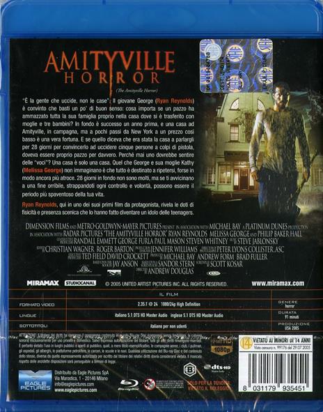 The Amityville Horror di Andrew Douglas - Blu-ray - 2