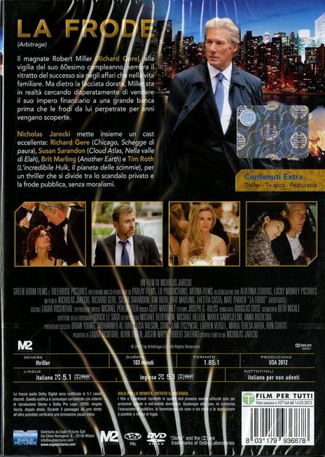 La frode di Nicholas Jarecki - DVD - 2