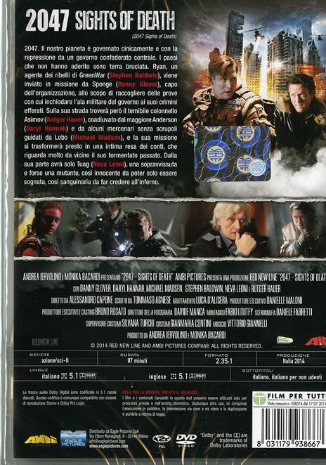 2047. Sights of Death di Alessandro Capone - DVD - 2