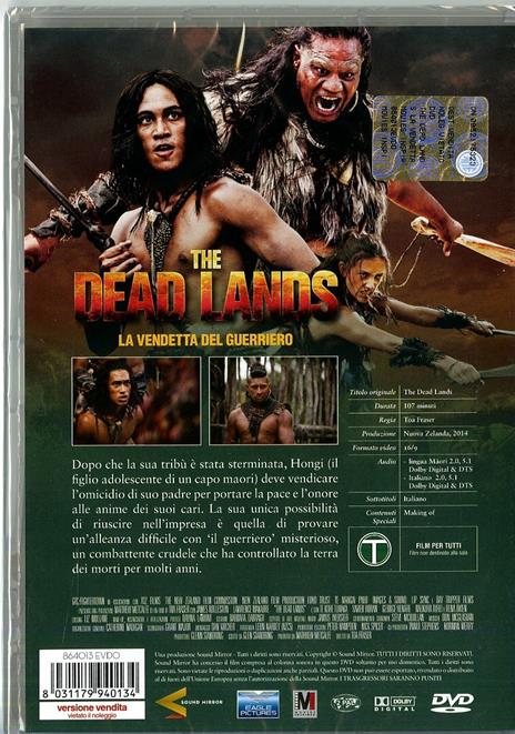 The Dead Lands di Toa Fraser - DVD - 2