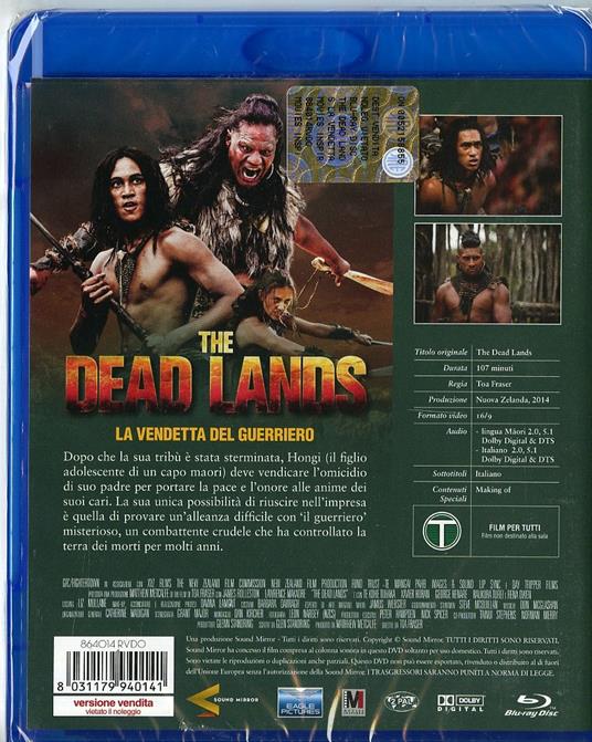 The Dead Lands di Toa Fraser - Blu-ray - 2