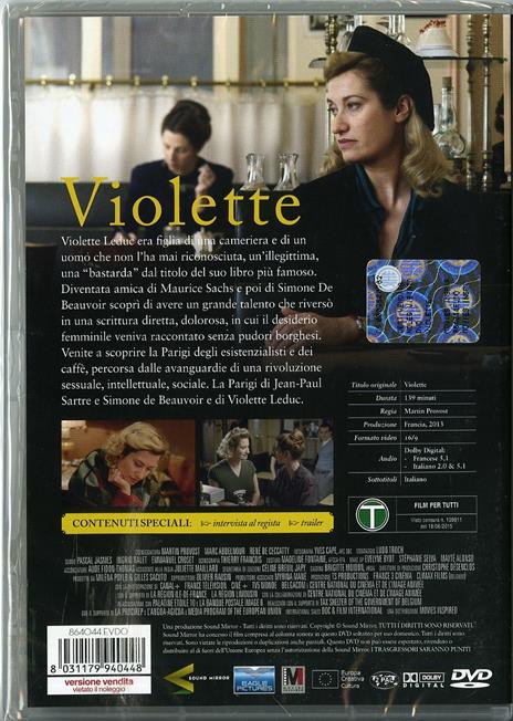 Violette di Martin Provost - DVD - 2