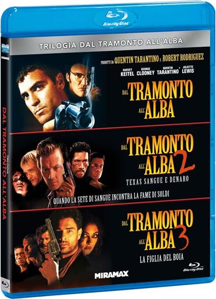 Dal tramonto all'alba (3 Blu-ray) di P. J. Pesce,Robert Rodriguez,Scott Spiegel