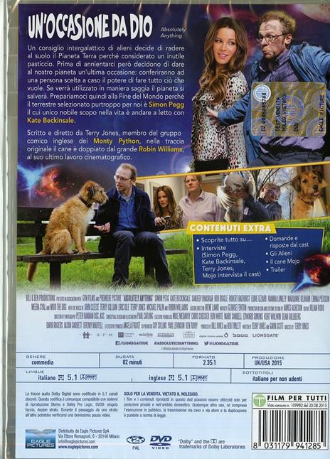 Un' occasione da Dio - DVD - Film di Terry Jones Commedia | IBS