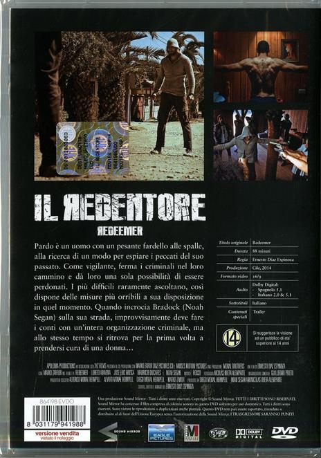 Il redentore. Redeemer di Ernesto Díaz Espinoza - DVD - 2