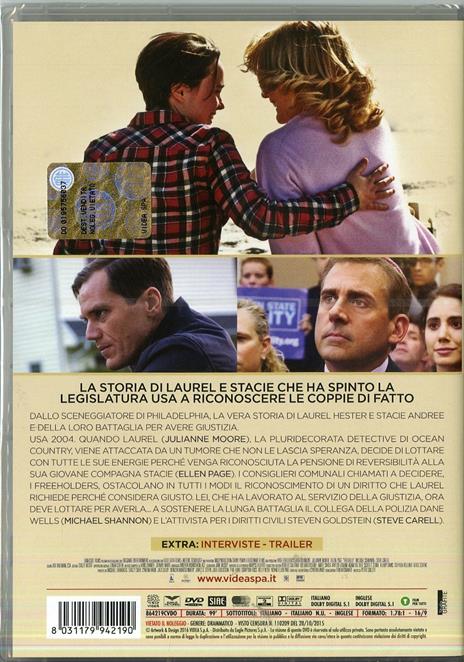 Freeheld. Amore Giustizia Uguaglianza di Peter Sollett - DVD - 2