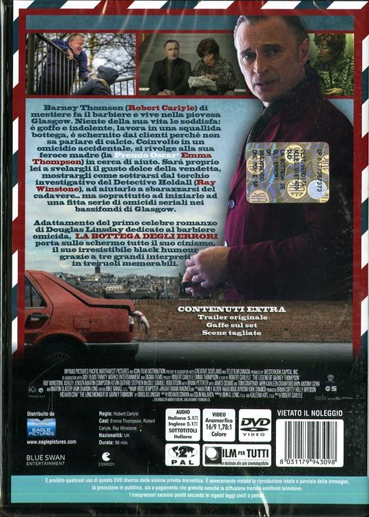 La bottega degli errori di Robert Carlyle - DVD - 2