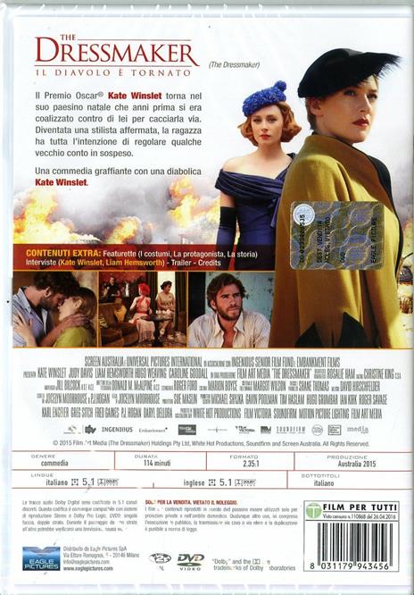 The Dressmaker. Il diavolo è tornato di Jocelyn Moorhouse - DVD - 8