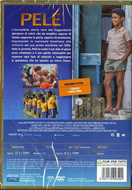 Pelé - DVD - Film di Jeff Zimbalist , Michael Zimbalist Drammatico | IBS