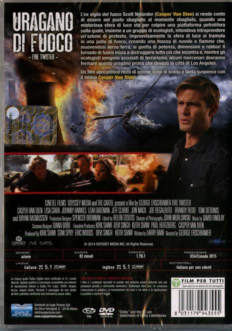 Uragano di fuoco di George Erschbamer - DVD - 2