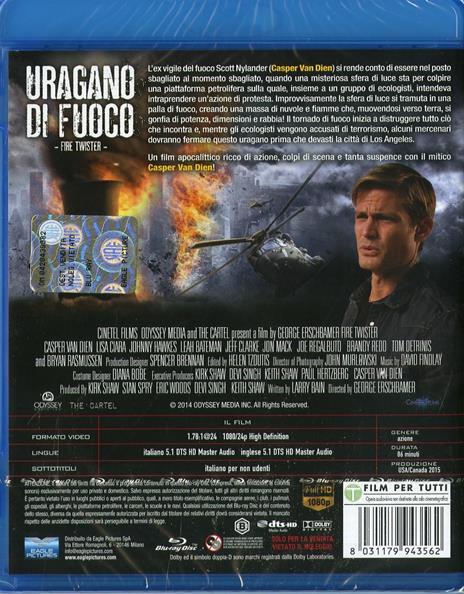 Uragano di fuoco di George Erschbamer - Blu-ray - 2