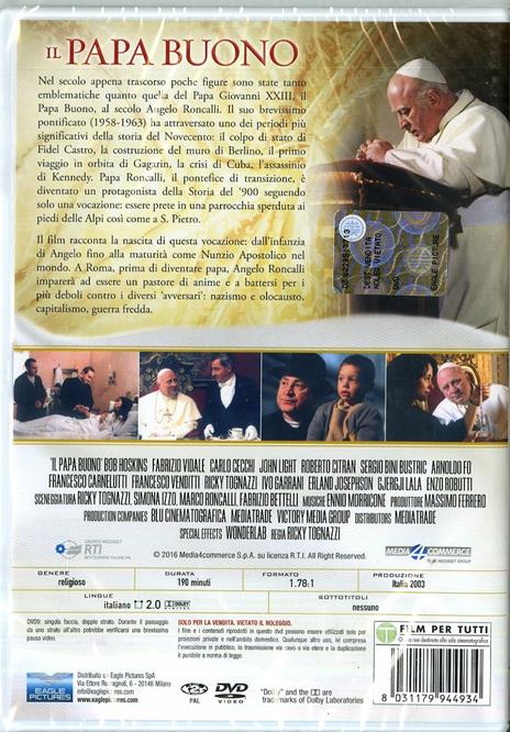 Il Papa Buono di Ricky Tognazzi - DVD - 2