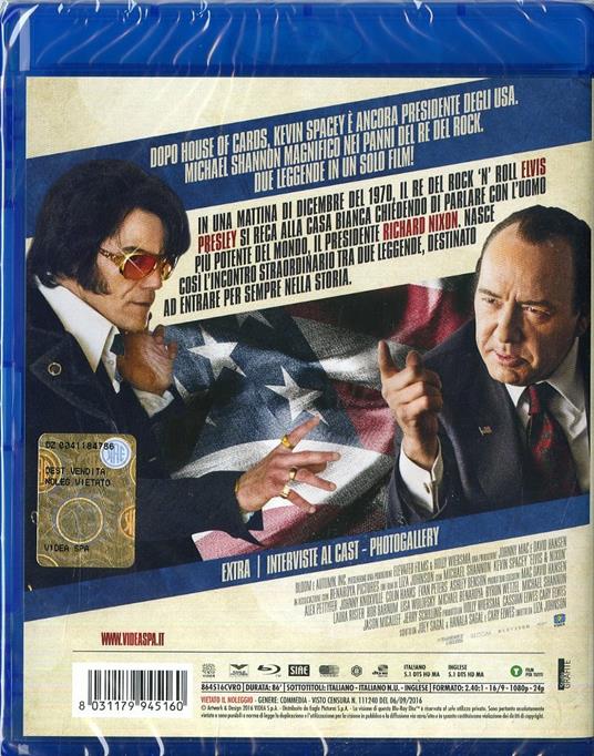 Elvis & Nixon di Liza Johnson - Blu-ray - 2